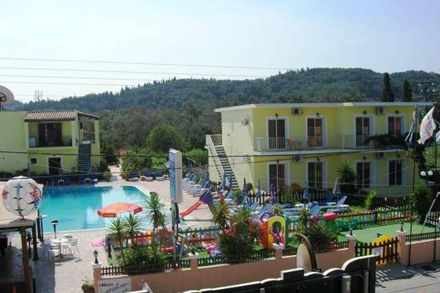 Alexis Pool Apartments Sidari, Corfu On The Beach