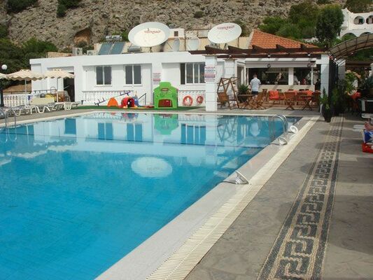 Coralli Apartments And Studios Pefkos Rhodes On The Beach