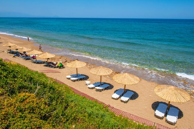 Scaleta Beach Skaleta Crete On The Beach