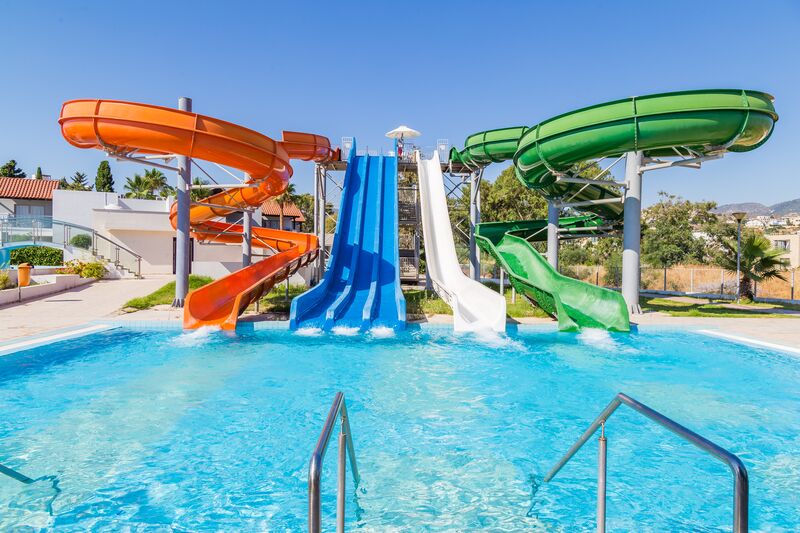 Aqua Sol Holiday Village Water Park Resort Coral Bay, Paphos On The Beach