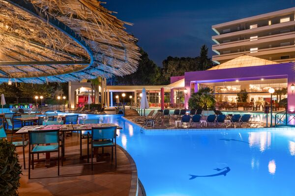 Dionysos Hotel - Ixia, Rhodes - On The Beach