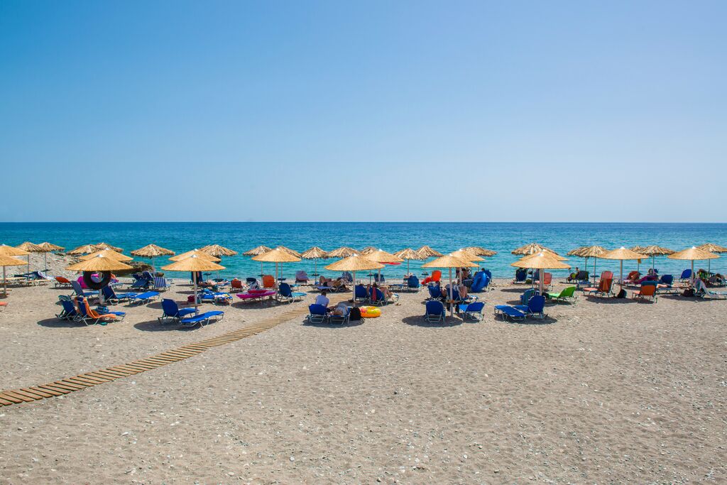 syndrom lettelse Jernbanestation South Coast Hotel and Apartments - Ierapetra, Crete - On The Beach