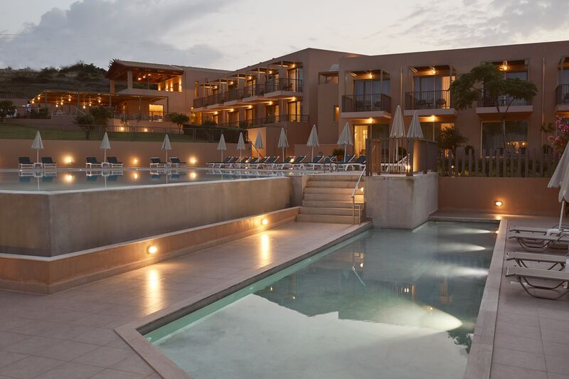 Giannoulis Santa Marina Beach Resort - Agia Marina, Crete West - On The Beach