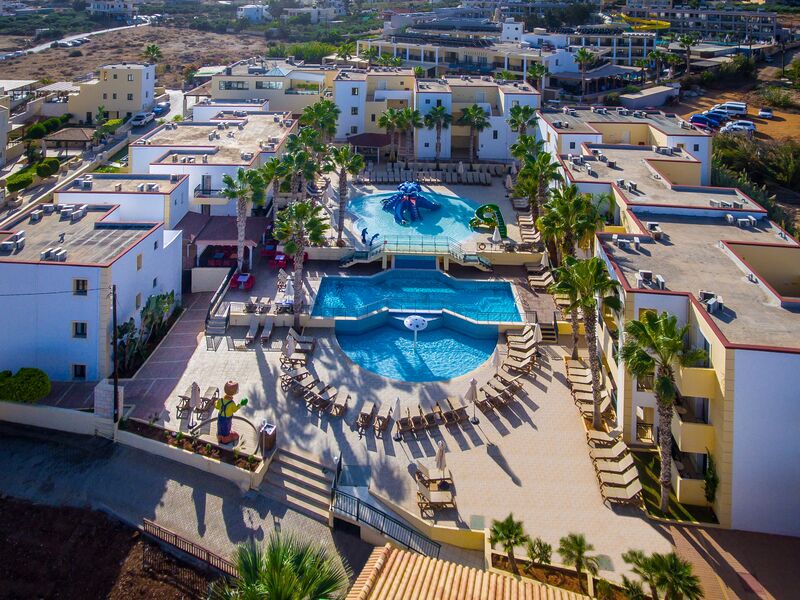 Gouves Water Park Holiday Resort - Gouves, Crete - On The Beach