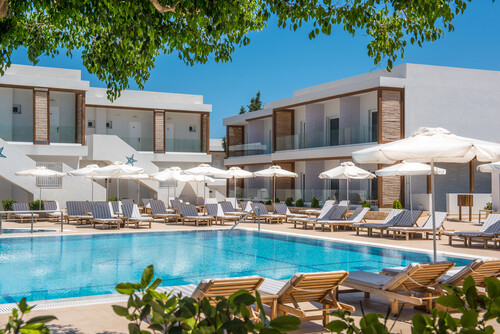 Pella Apartments - Gouves, Crete - On The Beach