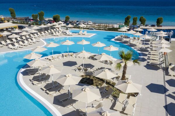 Belair Beach - Ixia, Rhodes - On The Beach
