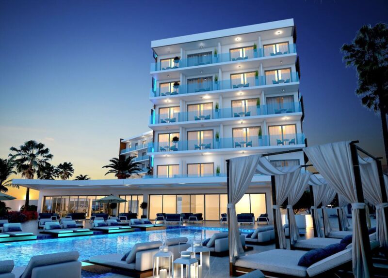 The Blue Ivy Hotel Protaras Larnaca On The Beach