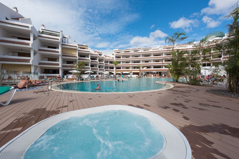 Paloma Beach Apartments Los Cristianos, Tenerife On The Beach